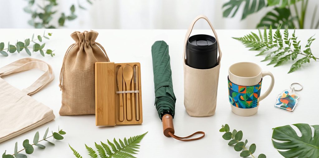 2026 禮贈品趨勢，展示環保材質、實用設計與個性化客製禮品